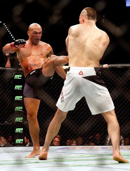 Veja as melhores fotos da batalha entre Robbie Lawler e Rory MacDonald