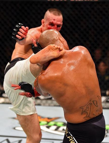 Veja as melhores fotos da batalha entre Robbie Lawler e Rory MacDonald