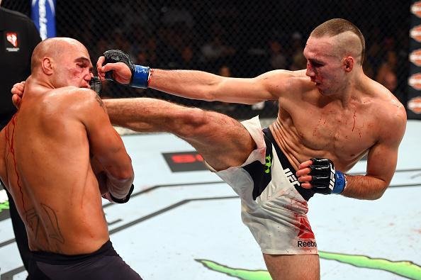 Veja as melhores fotos da batalha entre Robbie Lawler e Rory MacDonald
