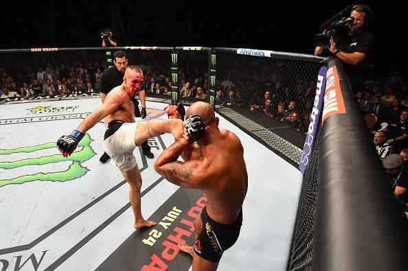 Veja as melhores fotos da batalha entre Robbie Lawler e Rory MacDonald