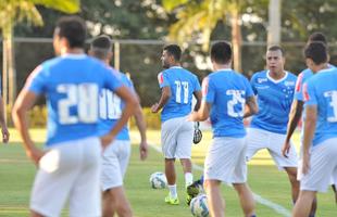 Veja imagens do treino do Cruzeiro com Alisson e Ded na Toca da Raposa II