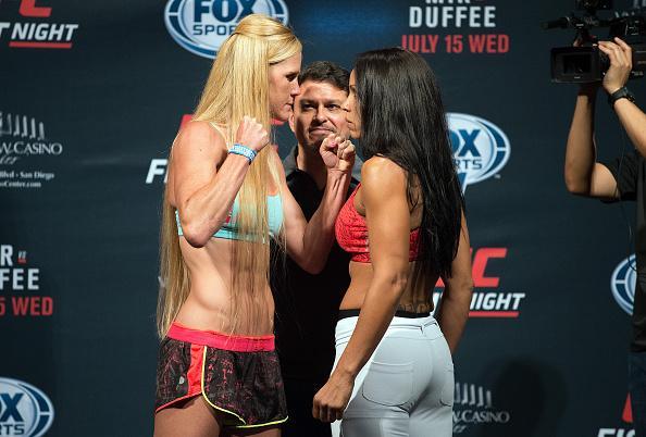 Imagens da pesagem do UFC Fight Night 71, em San Diego - Holly Holm x Marion Reneau 