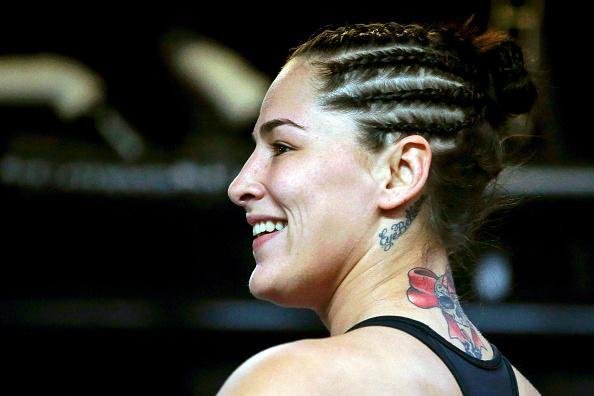 Imagens do treino aberto do UFC em Chicago - Jessica Eye