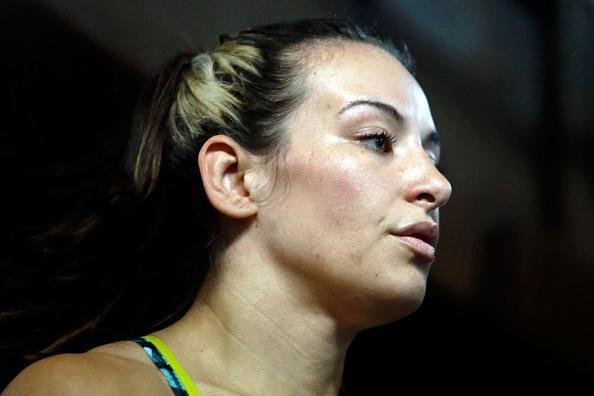Imagens do treino aberto do UFC em Chicago - Miesha Tate