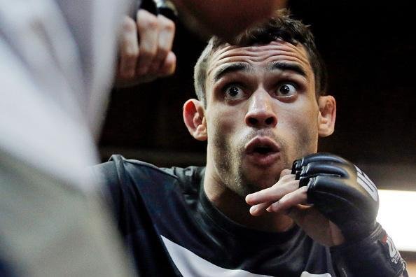 Imagens do treino aberto do UFC em Chicago - Renan Baro