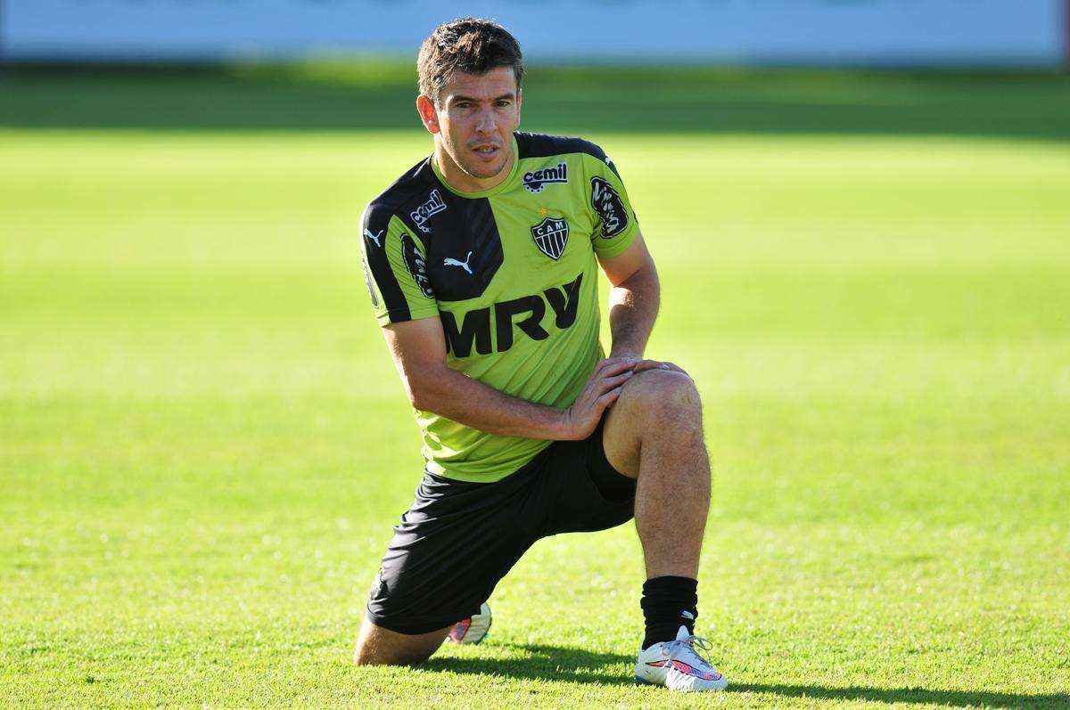 Leandro Donizete continua no Atltico. Virou o 'general' para o torcedor alvinegro.