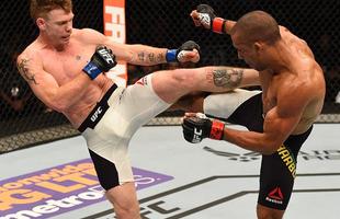 Fotos das lutas e bastidores do UFC em Chicago - Edson Barboza (bermuda preta) derrotou Paul Felder por deciso unnime 