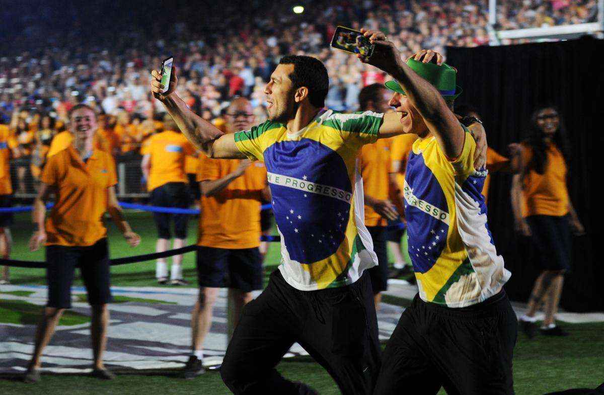 Veja imagens da festa de encerramento do Pan de Toronto