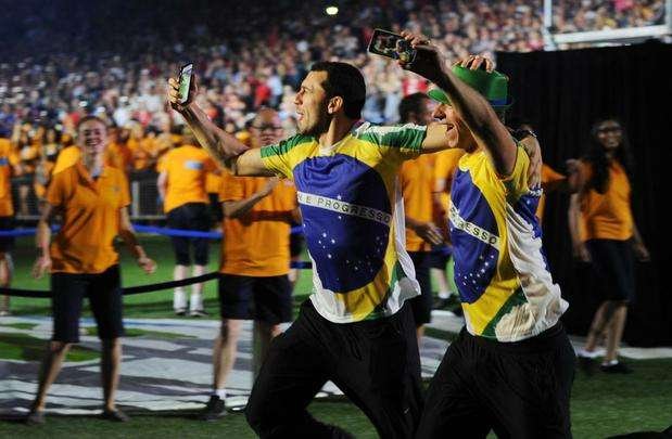 Veja imagens da festa de encerramento do Pan de Toronto