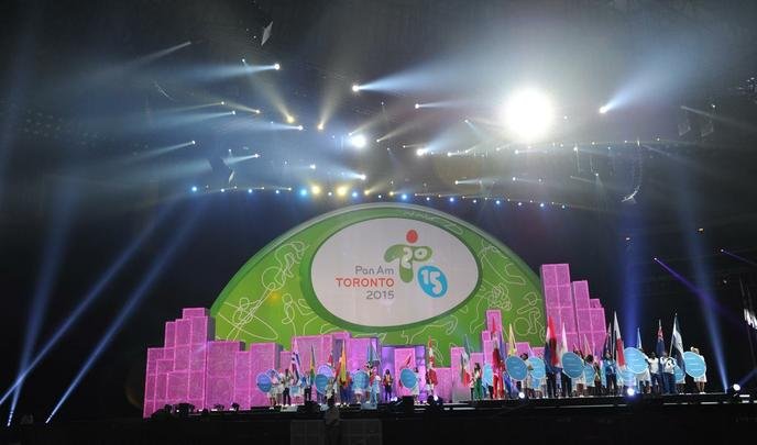 Veja imagens da festa de encerramento do Pan de Toronto