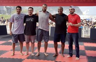 Fotos do treino aberto do UFC 190 em praia do Rio de Janeiro - Maurcio Shogun