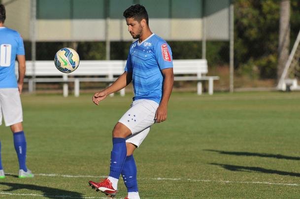 Imagens do treino do Cruzeiro nesta quinta-feira na Toca da Raposa II