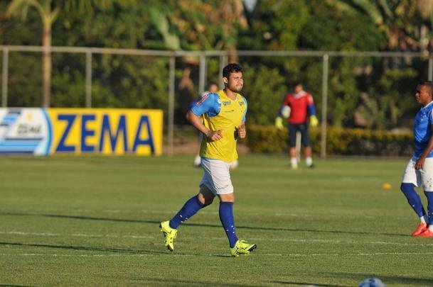 Imagens do treino do Cruzeiro nesta quinta-feira na Toca da Raposa II