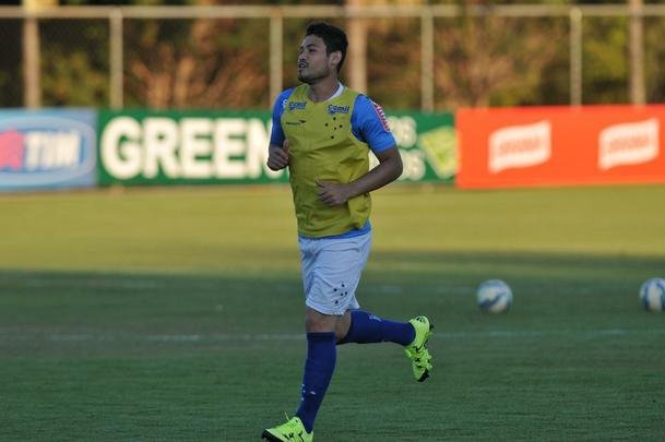 Imagens do treino do Cruzeiro nesta quinta-feira na Toca da Raposa II