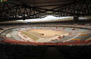 14/11/2012 - Reforma do Mineiro praticamente concluda no interior e no exterior