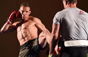 Imagens do treino aberto do UFC Fight Night 73 em Nashville (EUA) - Scott Holtzman