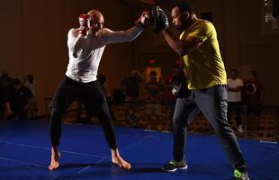 Imagens do treino aberto do UFC Fight Night 73 em Nashville (EUA) - Mineiro Glover Teixeira