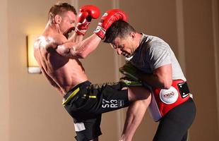 Imagens do treino aberto do UFC Fight Night 73 em Nashville (EUA) - Scott Holtzman