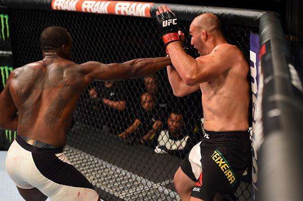 Imagens da vitria de Glover Teixeira sobre Ovince Saint Preux no UFC em Nashville