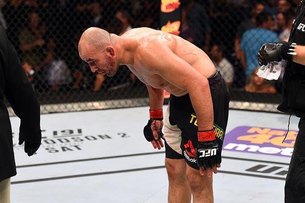 Imagens da vitria de Glover Teixeira sobre Ovince Saint Preux no UFC em Nashville