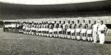 Imagens exclusivas do arquivo do jornal Estado de Minas da partida inaugural do Mineirão, realizada em 5 de setembro de 1965, com vitória da Seleção Mineira por 1 a 0 sobre o River Plate da Argentina. Gol de Buglê.