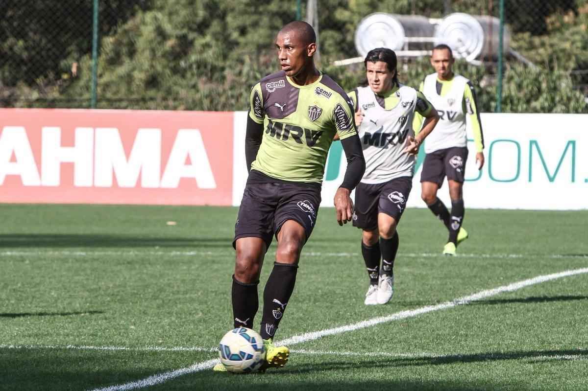 Imagens do treino do Atltico, na Cidade do Galo, nesta quinta-feira