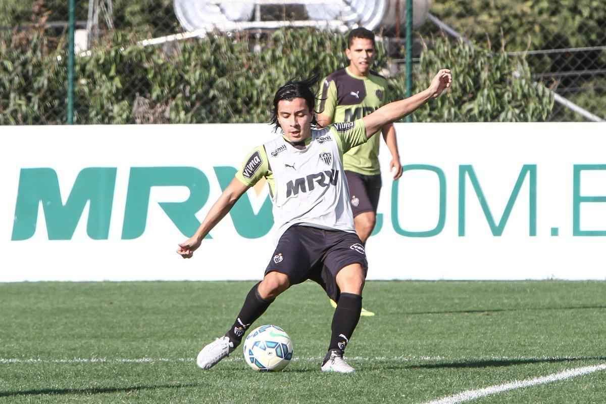 Imagens do treino do Atltico, na Cidade do Galo, nesta quinta-feira