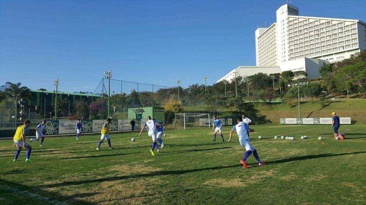 Equipe celeste se prepara para enfrentar o Corinthians, pela 20 rodada do Brasileiro