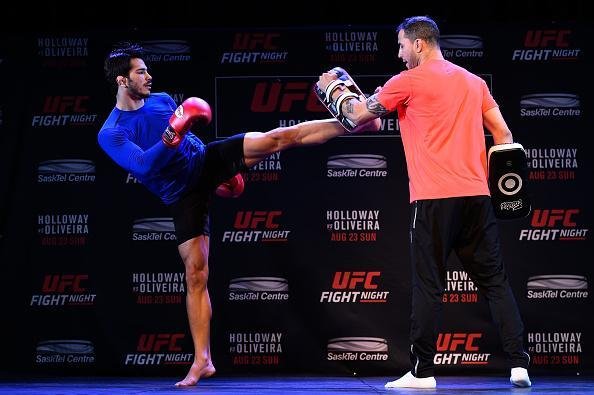 Brasileiro Erick Silva, rival de Neil Magny no evento 