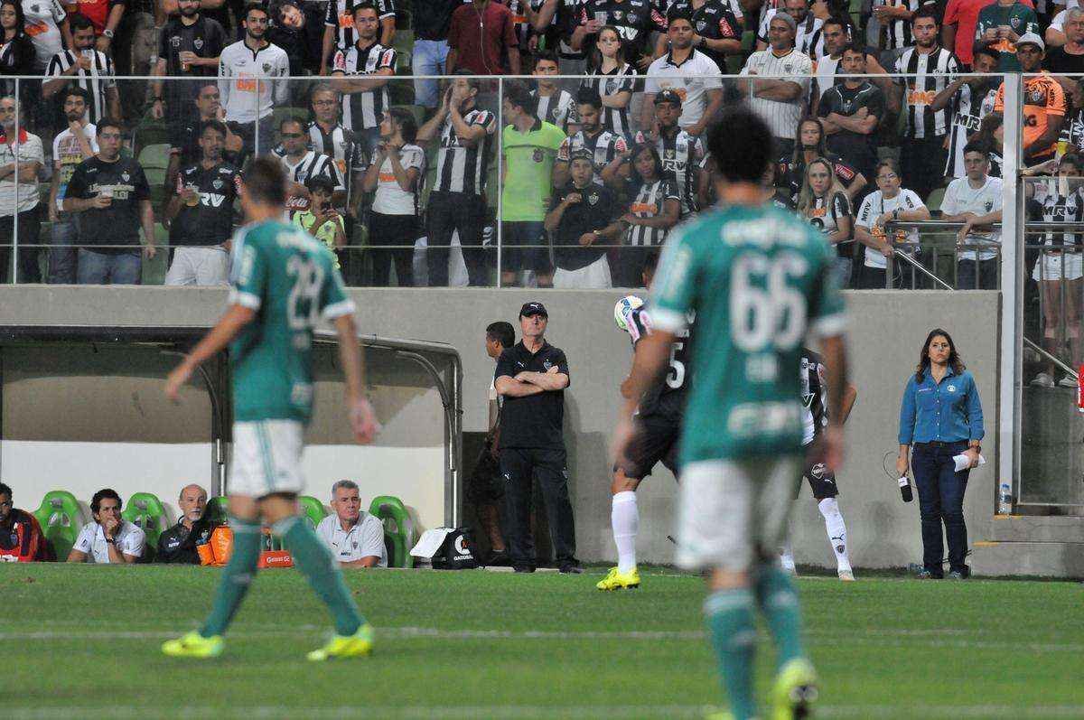 Imagens da partida entre Atltico e Palmeiras, no Independncia, pela 20 rodada do Campeonato Brasileiro