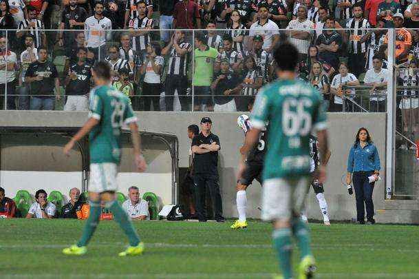 Imagens da partida entre Atltico e Palmeiras, no Independncia, pela 20 rodada do Campeonato Brasileiro