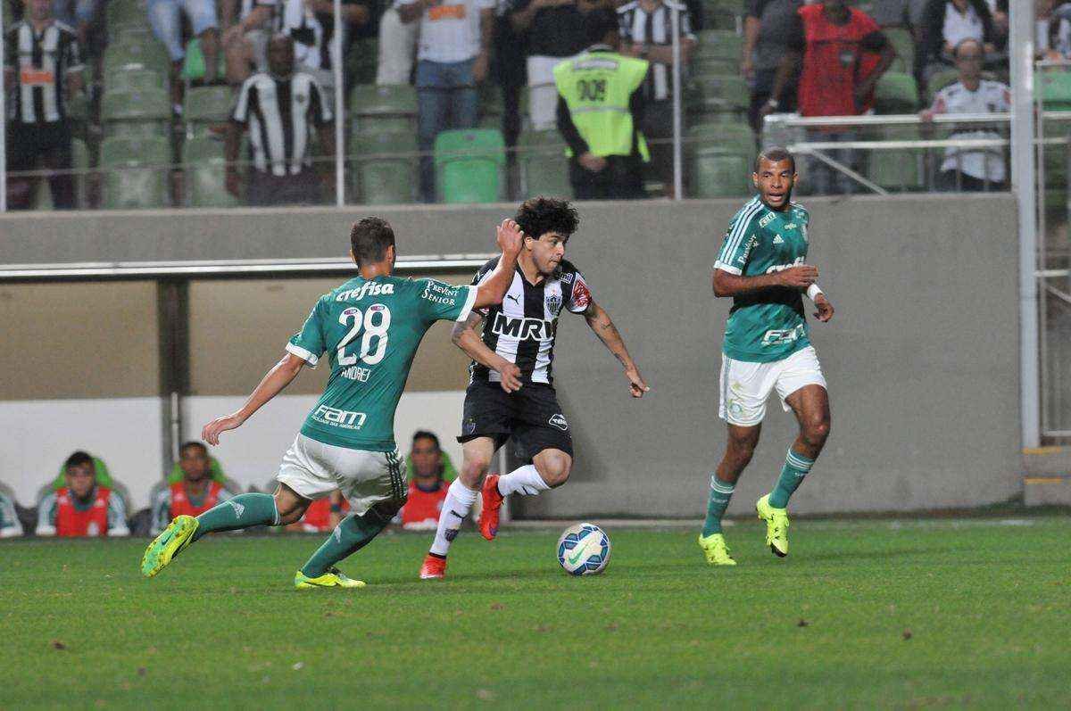 Imagens da partida entre Atltico e Palmeiras, no Independncia, pela 20 rodada do Campeonato Brasileiro