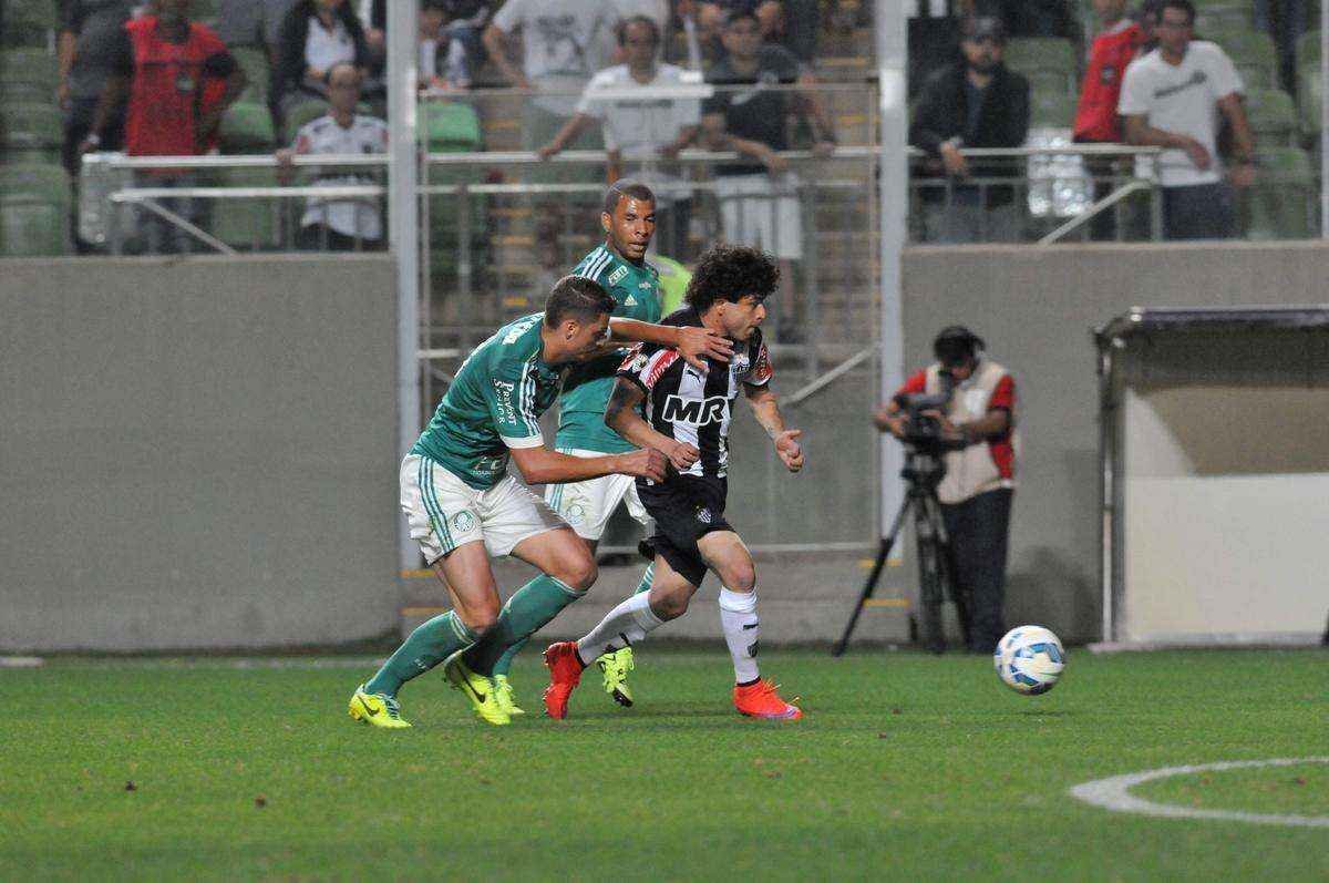 Imagens da partida entre Atltico e Palmeiras, no Independncia, pela 20 rodada do Campeonato Brasileiro