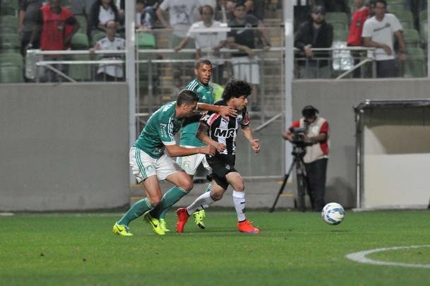 Imagens da partida entre Atltico e Palmeiras, no Independncia, pela 20 rodada do Campeonato Brasileiro