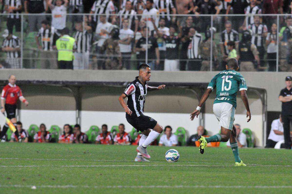 Imagens da partida entre Atltico e Palmeiras, no Independncia, pela 20 rodada do Campeonato Brasileiro