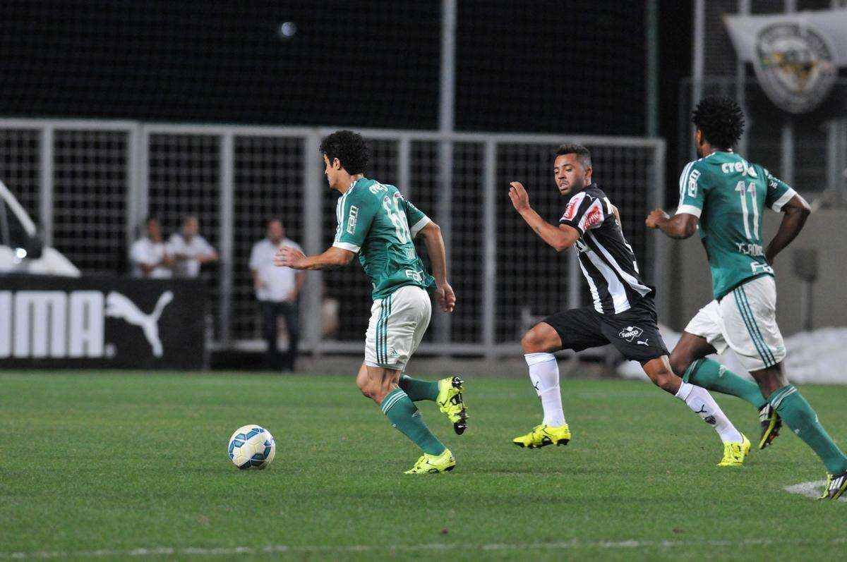 Imagens da partida entre Atltico e Palmeiras, no Independncia, pela 20 rodada do Campeonato Brasileiro
