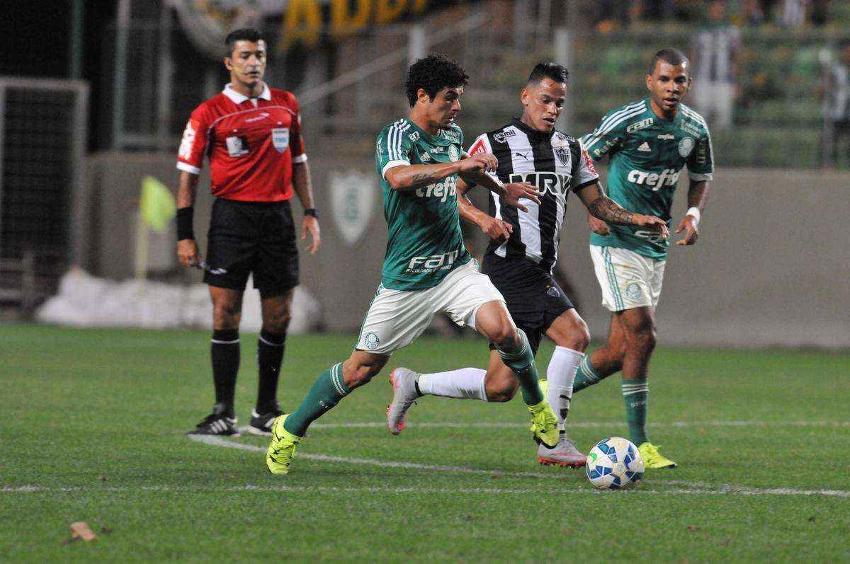 Imagens da partida entre Atltico e Palmeiras, no Independncia, pela 20 rodada do Campeonato Brasileiro