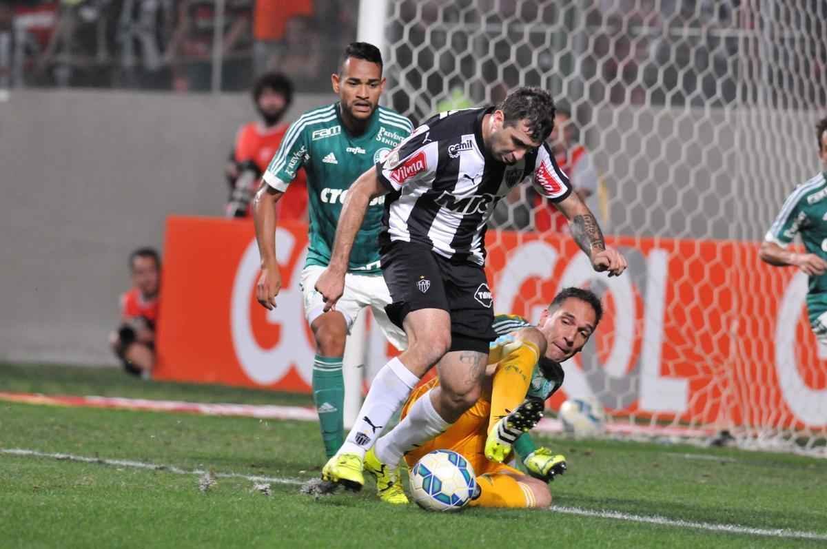 Imagens da partida entre Atltico e Palmeiras, no Independncia, pela 20 rodada do Campeonato Brasileiro