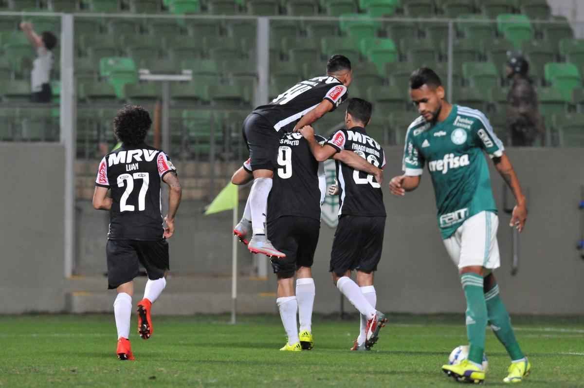 Imagens da partida entre Atltico e Palmeiras, no Independncia, pela 20 rodada do Campeonato Brasileiro