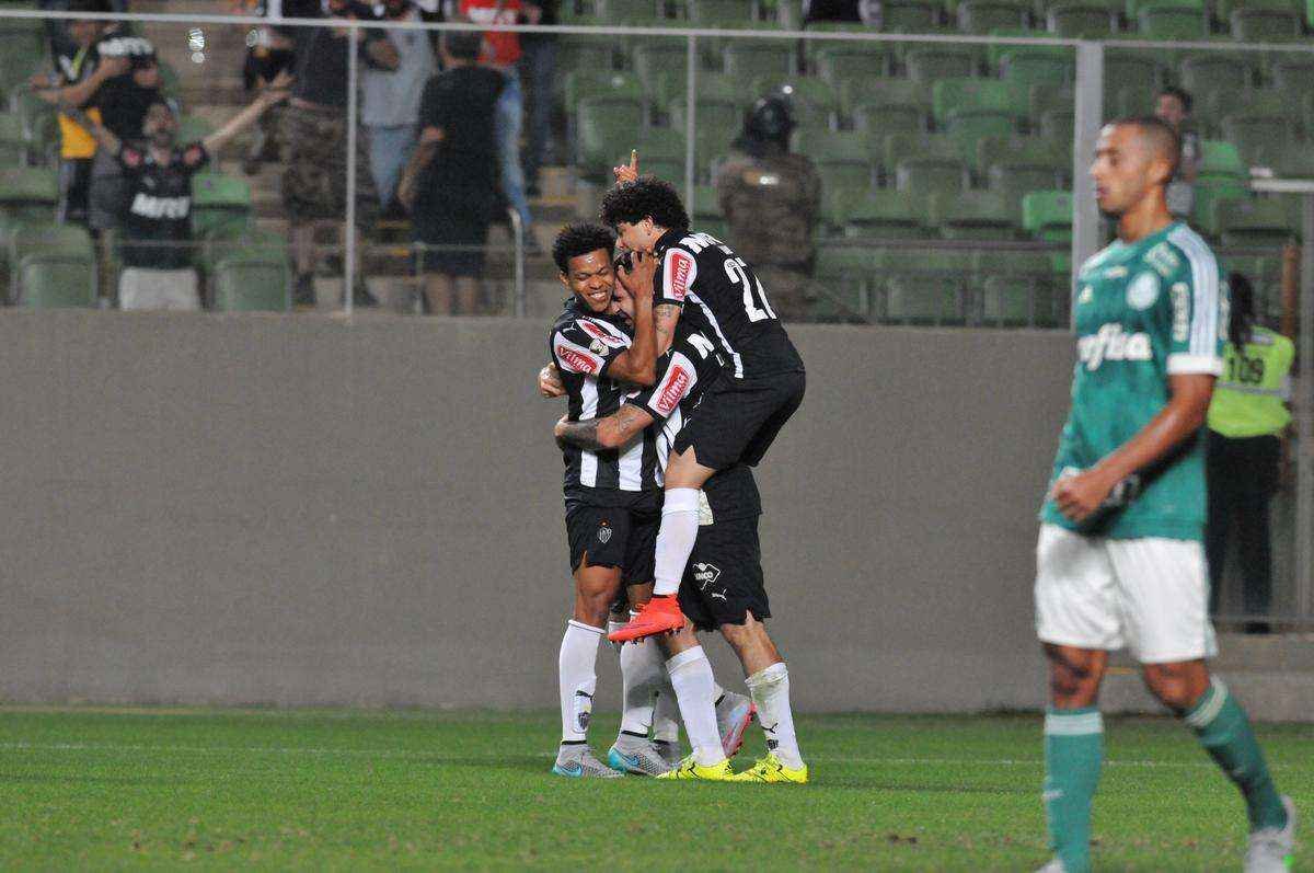 Imagens da partida entre Atltico e Palmeiras, no Independncia, pela 20 rodada do Campeonato Brasileiro