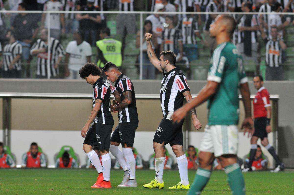 Imagens da partida entre Atltico e Palmeiras, no Independncia, pela 20 rodada do Campeonato Brasileiro