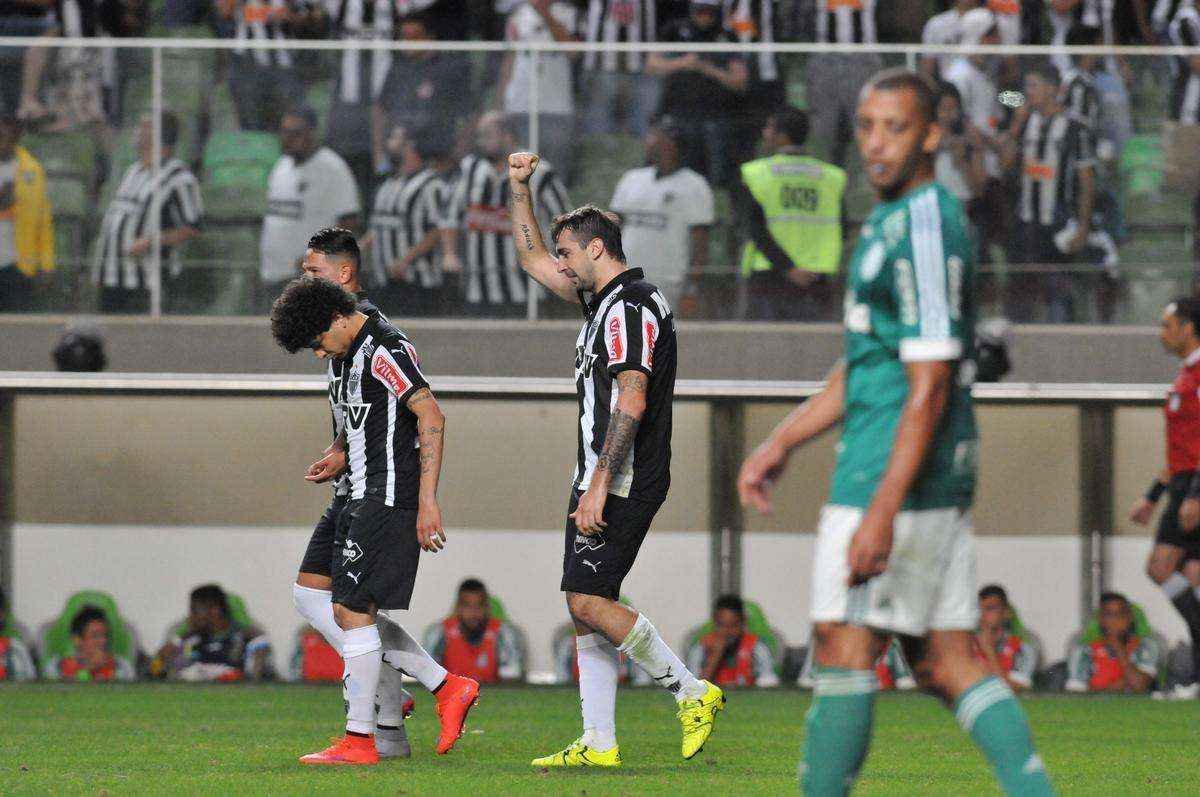 Imagens da partida entre Atltico e Palmeiras, no Independncia, pela 20 rodada do Campeonato Brasileiro