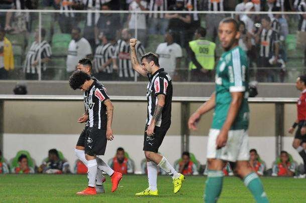 Imagens da partida entre Atltico e Palmeiras, no Independncia, pela 20 rodada do Campeonato Brasileiro