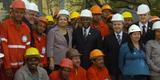 Em 2011, Pelé visitou as obras de modernização do Mineirão na companhia da presidente Dilma Rousseff