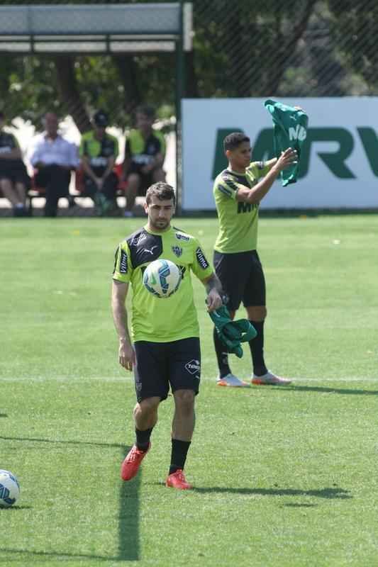 Imagens do treino do Atltico nesta tera, na Cidade do Galo
