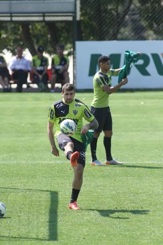 Imagens do treino do Atltico nesta tera, na Cidade do Galo