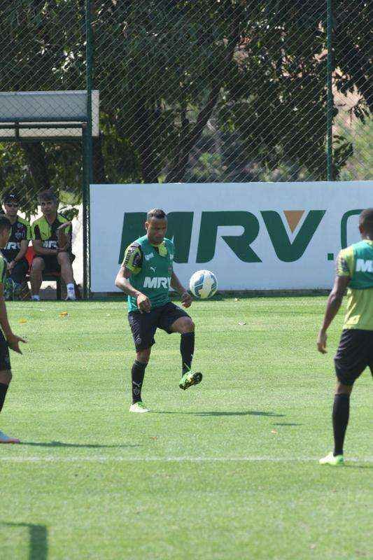 Imagens do treino do Atltico nesta tera, na Cidade do Galo