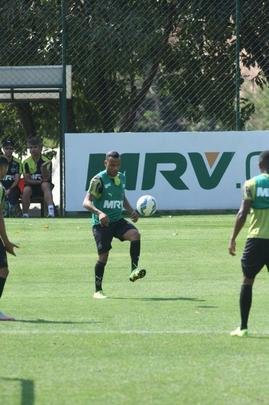 Imagens do treino do Atltico nesta tera, na Cidade do Galo