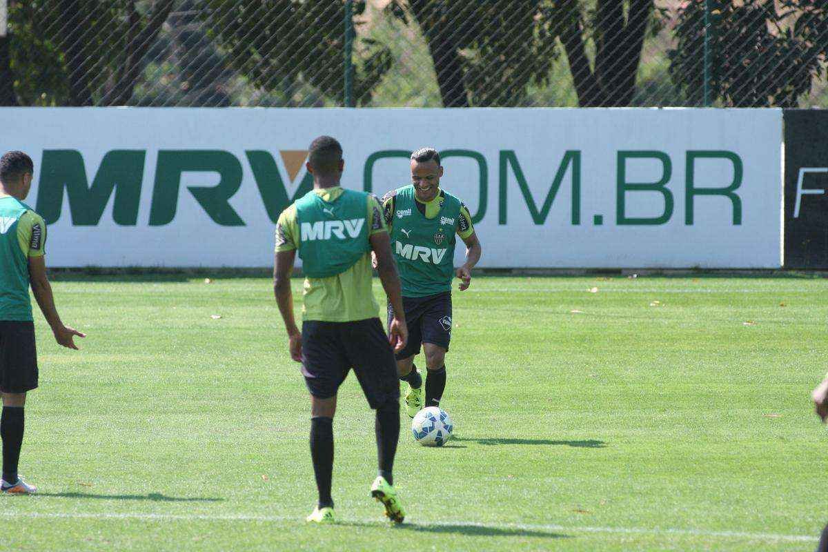 Imagens do treino do Atltico nesta tera, na Cidade do Galo