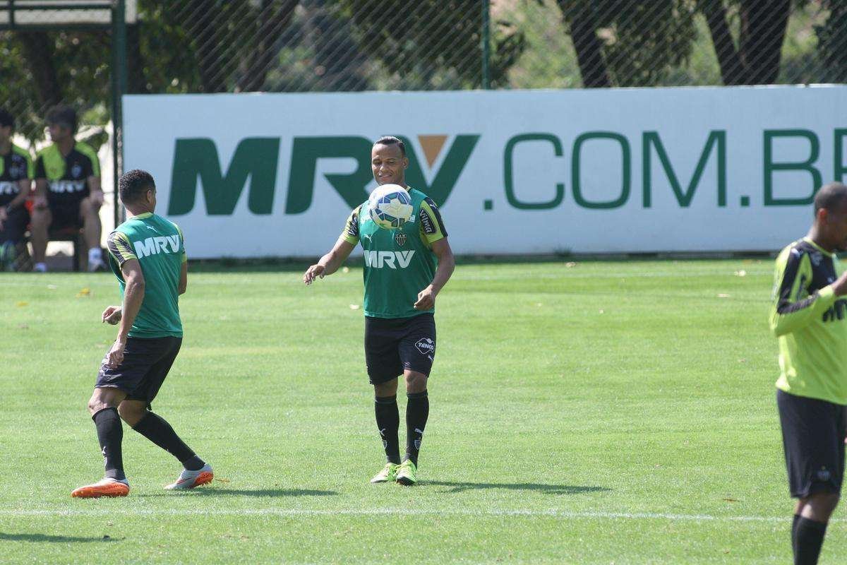 Imagens do treino do Atltico nesta tera, na Cidade do Galo